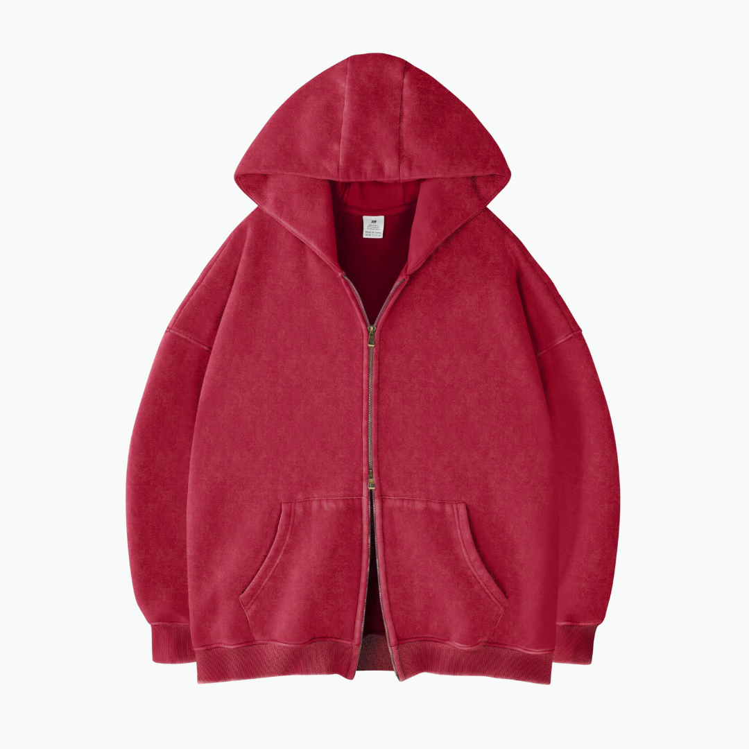 COLESICE ZIP WASH HOODIE - COLESICE STORE