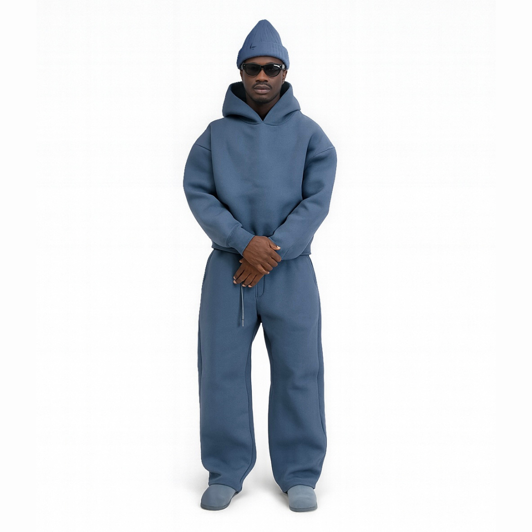 COLESICE SWEATPANTS NAVY BLUE - COLESICE STORE